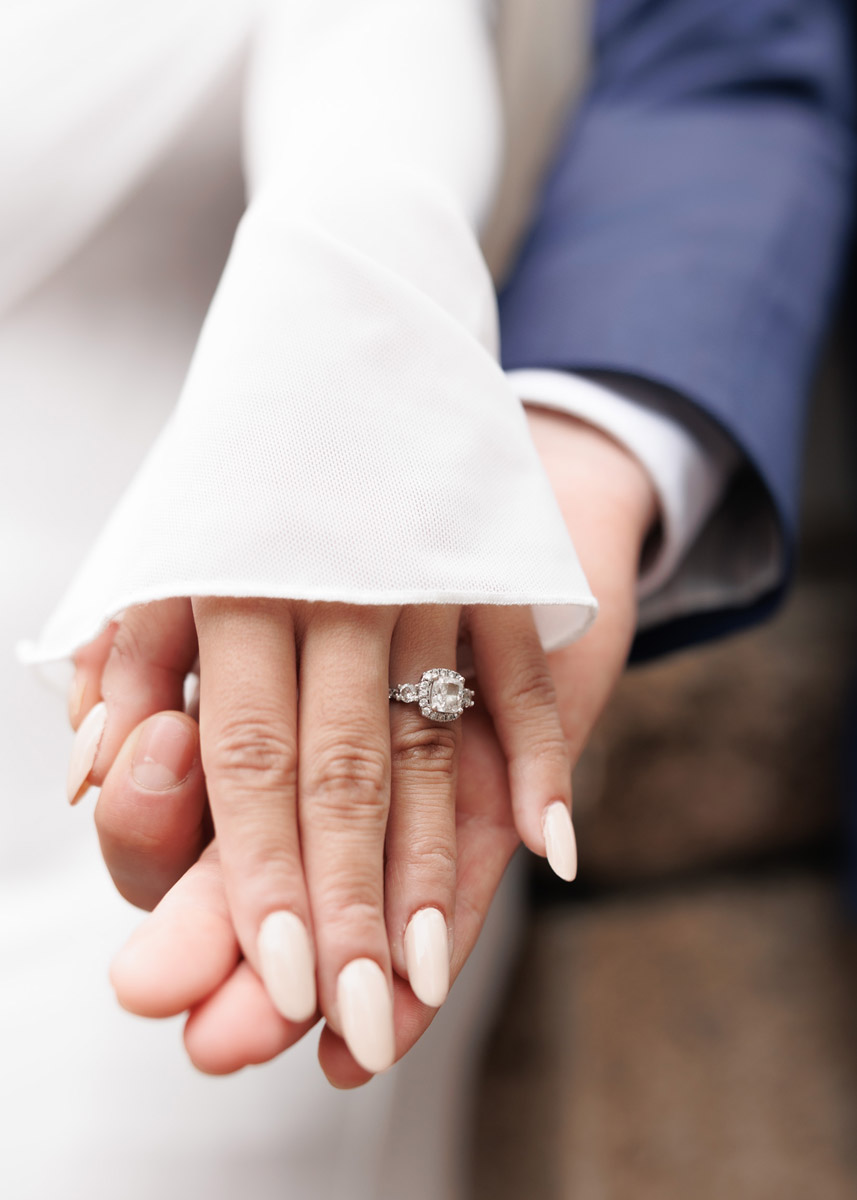 Downtown Houston Engagement Photography