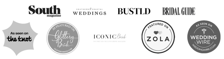 Logos of publications and directories I am featured in