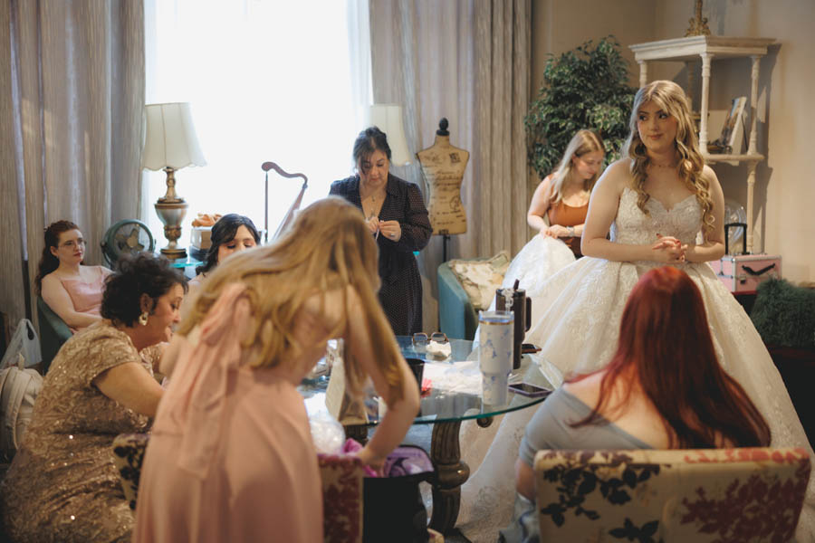 Bridal suite at the Corinthian Houston