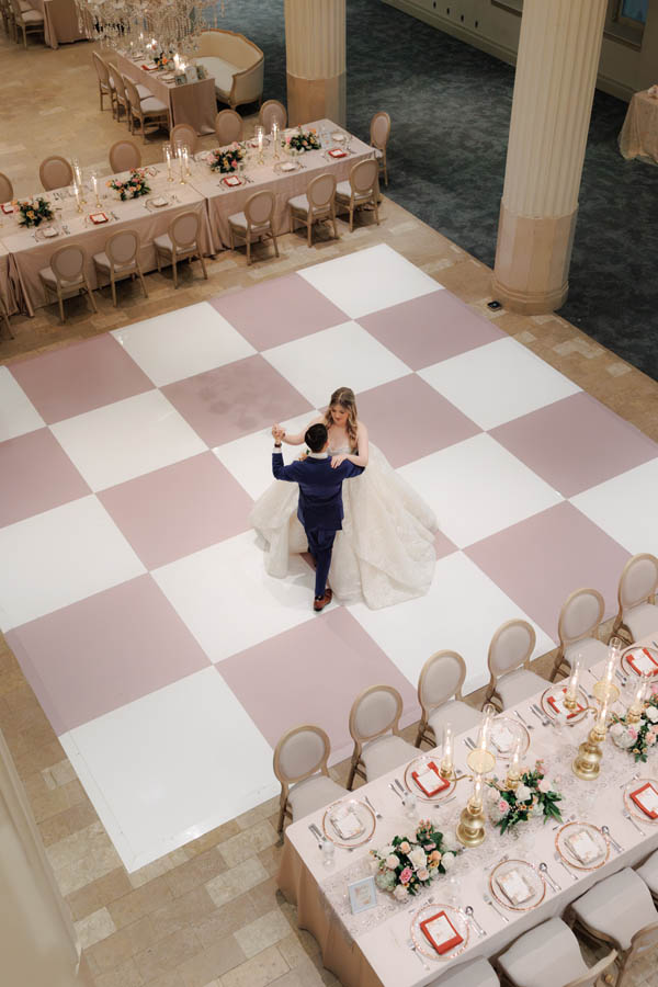 Custom dance floor