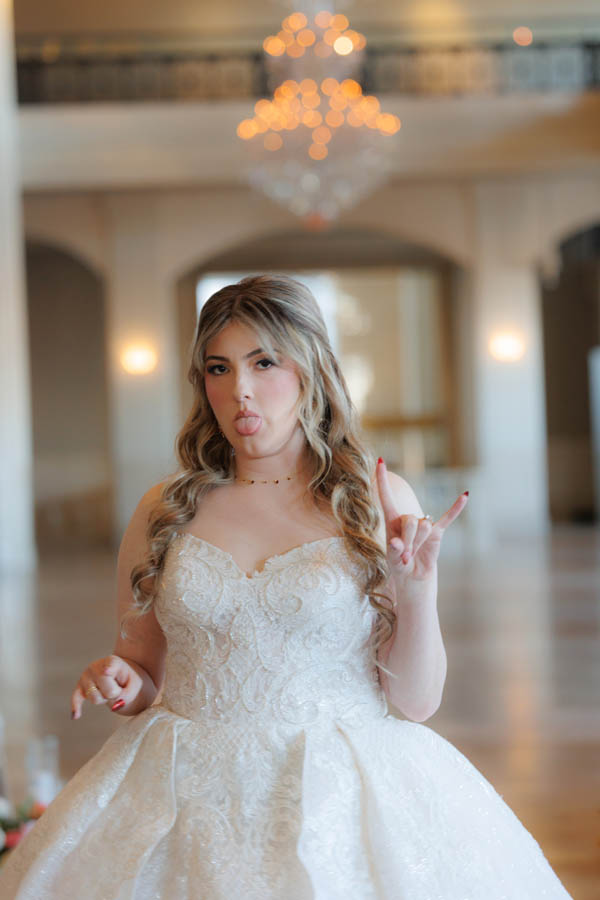 A bride at the Corinthian