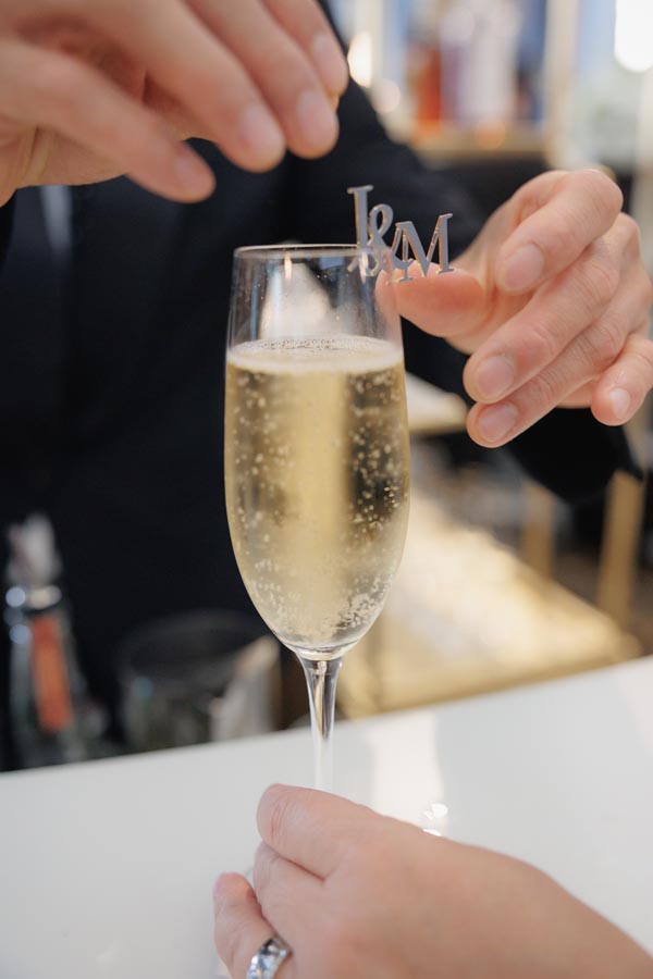 Custom drinks at a Post Oak wedding