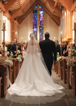 A wedding at The Church of St. John the Divine, River Oaks Houston