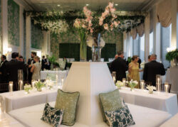 Custom wedding furniture for a luxury wedding at a Houston country club