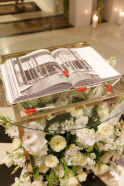 The guest book