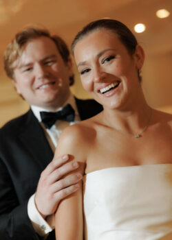 A bride and groom portrait in Houston, Texas