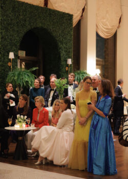 Guests listen to speeches