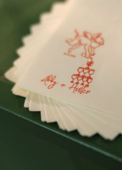 Custom napkins