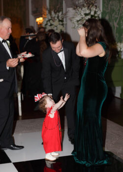 Guests at the reception