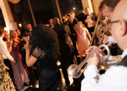 Jordan Kahn Orchestra on the dancefloor at River Oaks Country Club