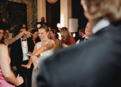 The bride dances at River Oaks Country Club