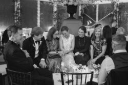 At this River Oaks Country Club wedding in Houston Texas, the bride shows off her ring